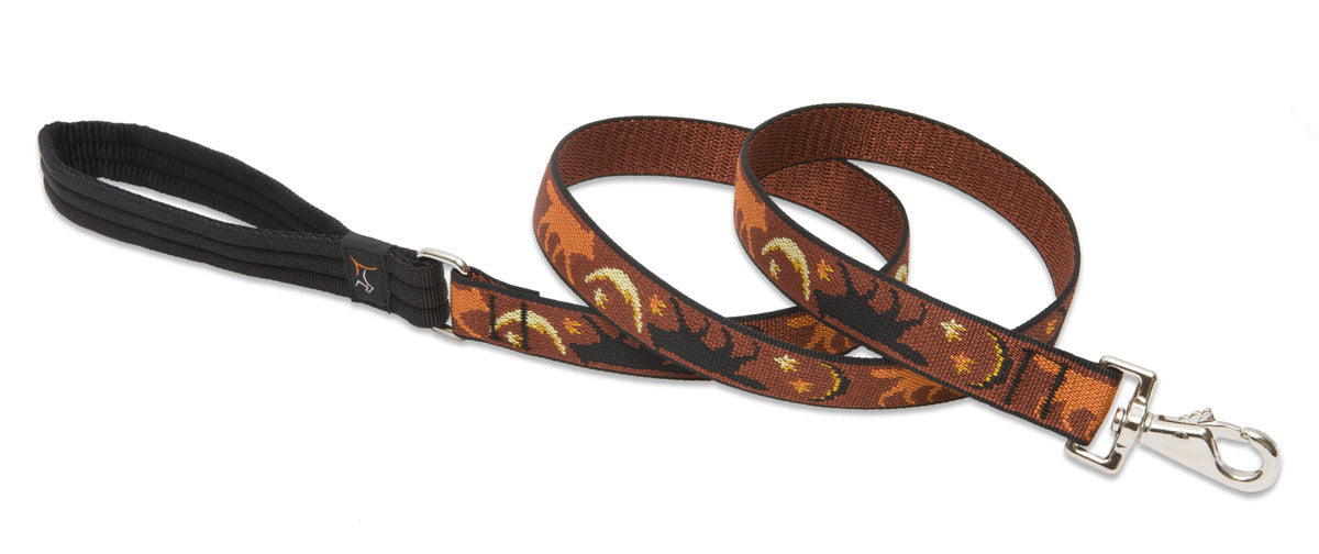 Patterned Dog Lead - Shadow Hunter (Brown)
