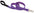 Patterned Dog Lead - Jelly Roll (Purple)