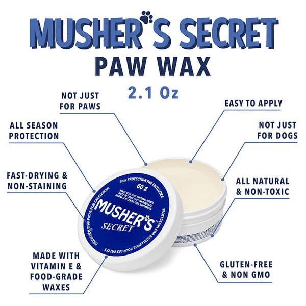 Puppy paw hot sale wax