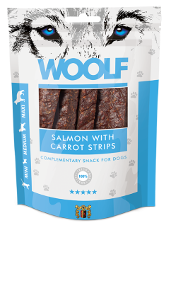 Salmon with Carrot Strips (Woolf)