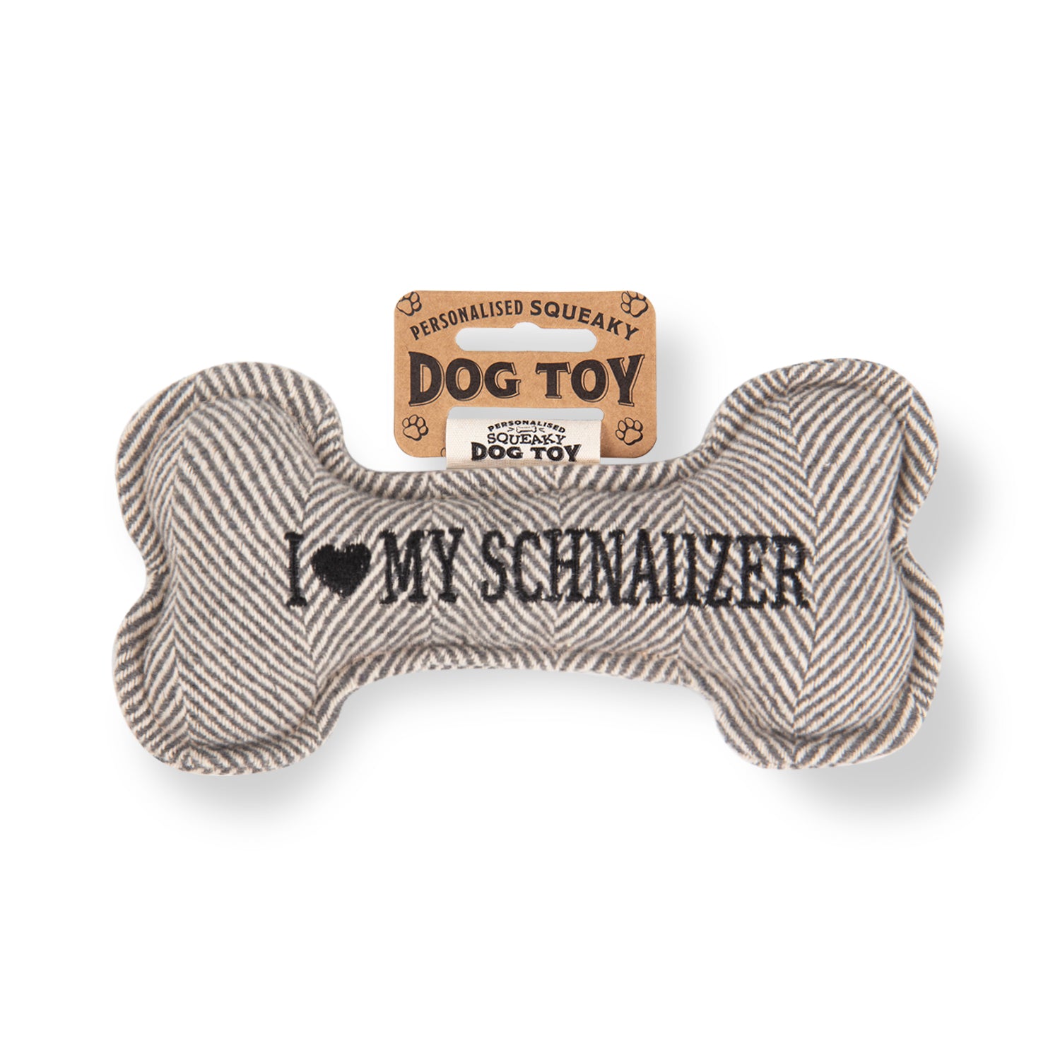 Personalised Squeaky Dog Toy