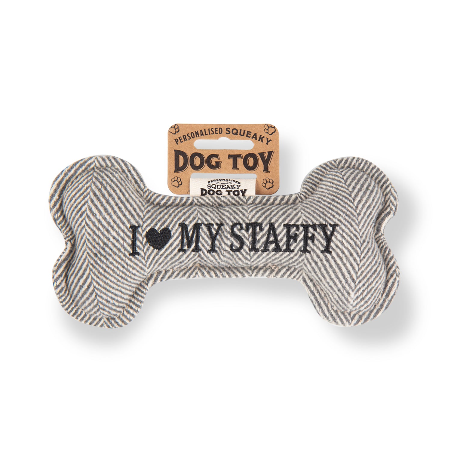 Personalised Squeaky Dog Toy