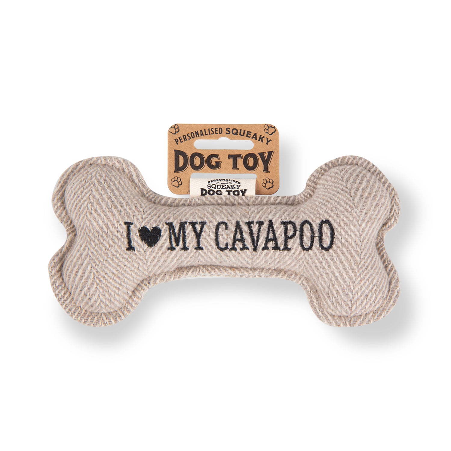 Personalised Squeaky Dog Toy