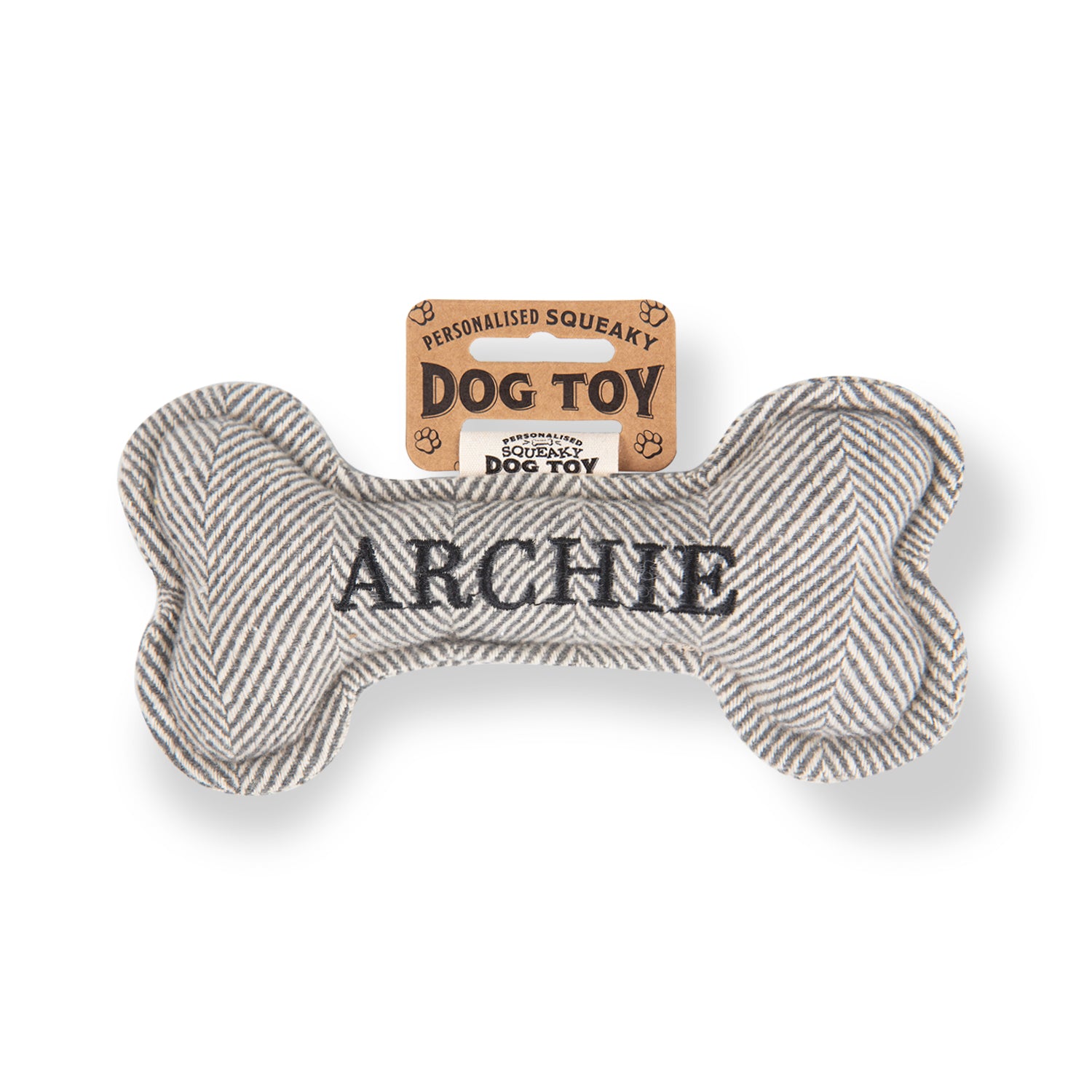 Personalised Squeaky Dog Toy