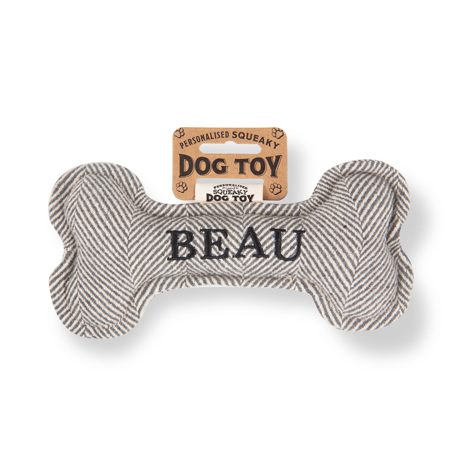 Personalised Squeaky Dog Toy