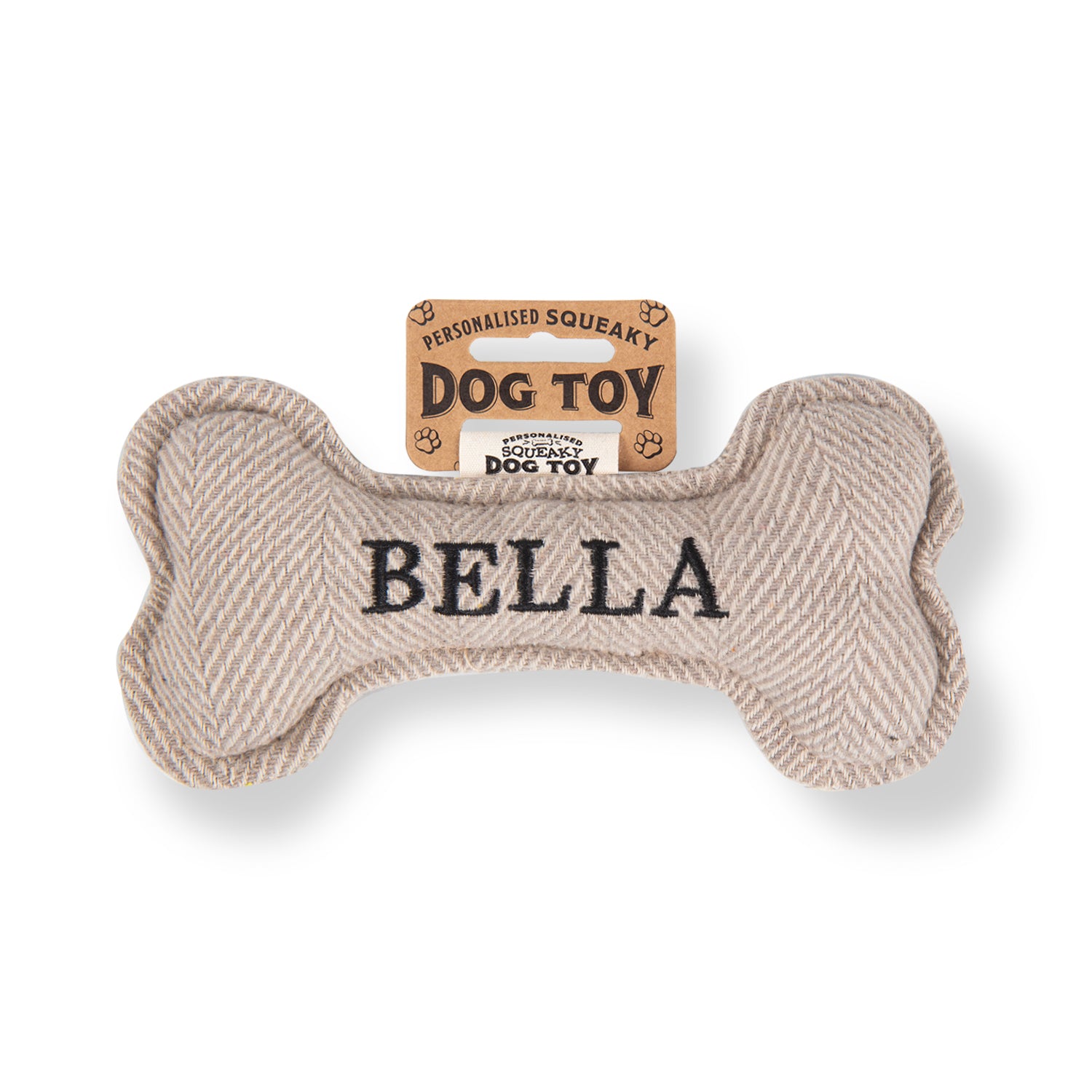 Personalised Squeaky Dog Toy