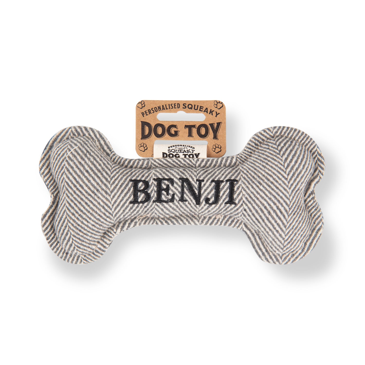 Personalised Squeaky Dog Toy