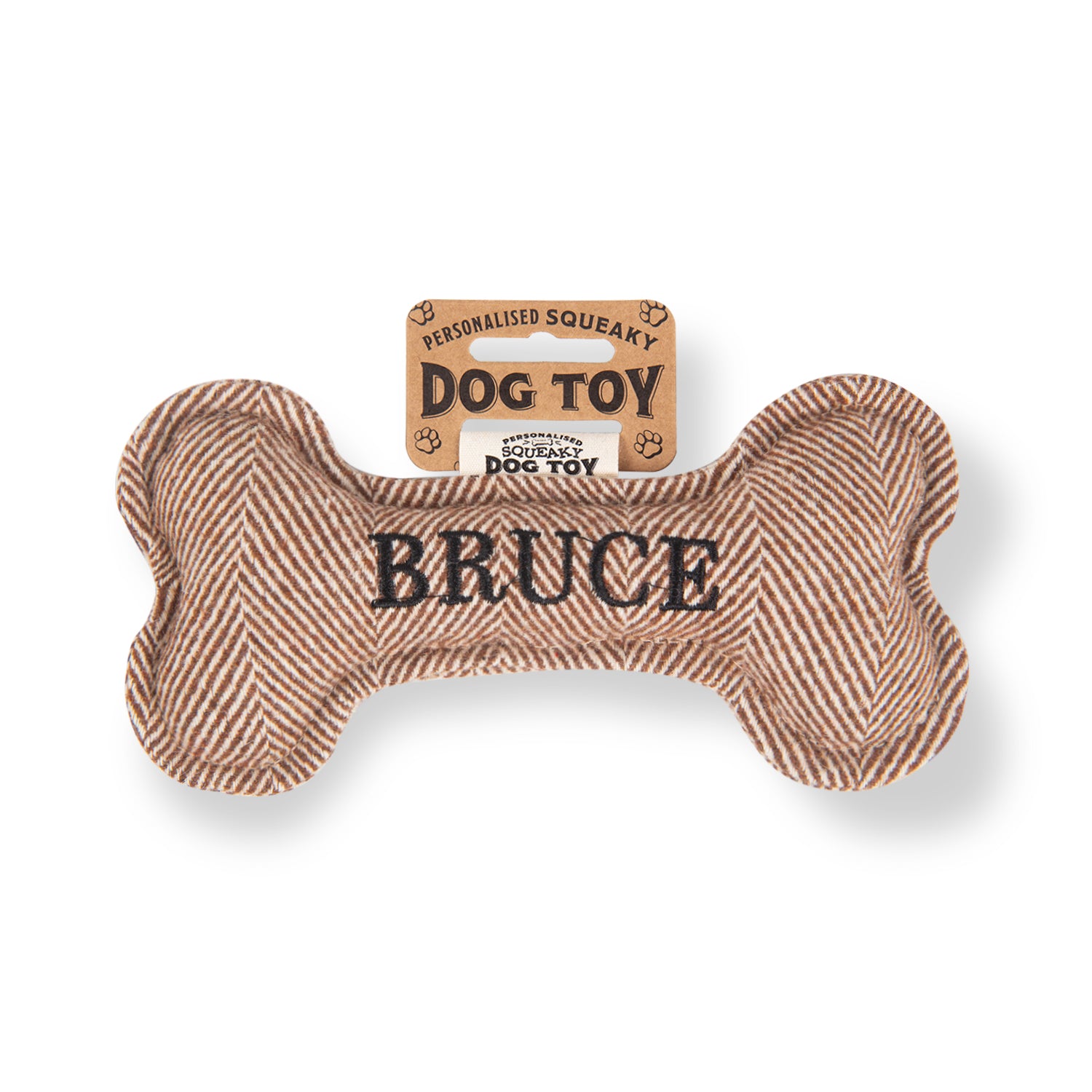 Personalised Squeaky Dog Toy