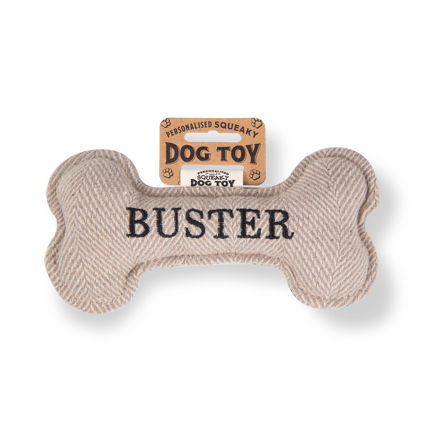 Personalised Squeaky Dog Toy