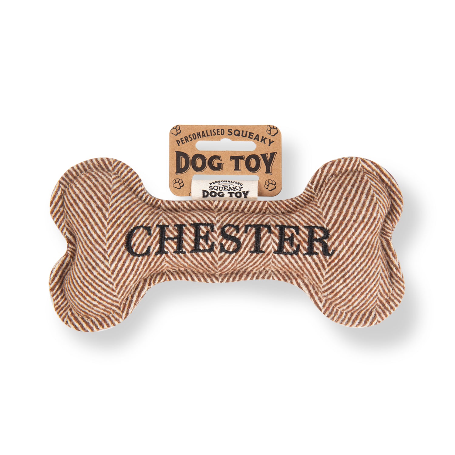 Personalised Squeaky Dog Toy