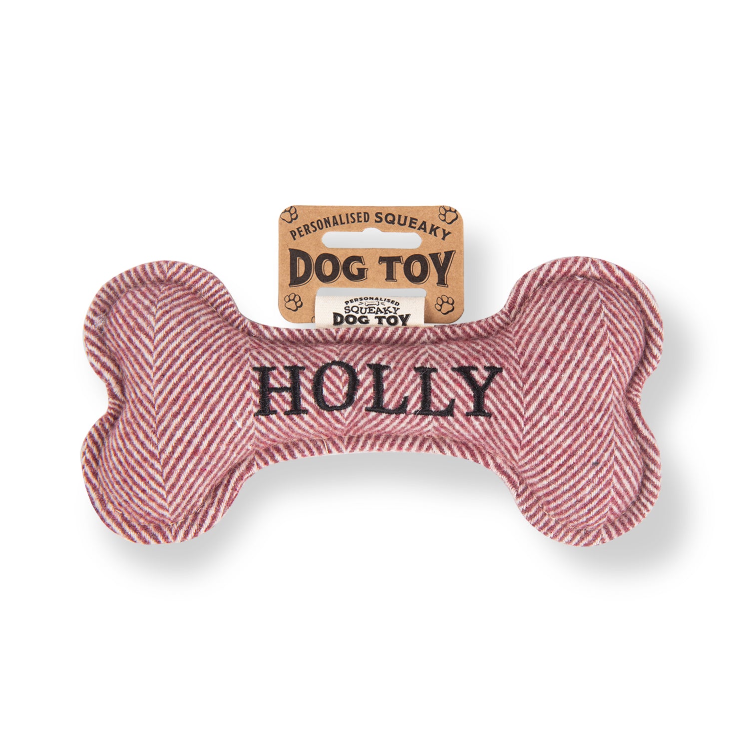 Personalised Squeaky Dog Toy