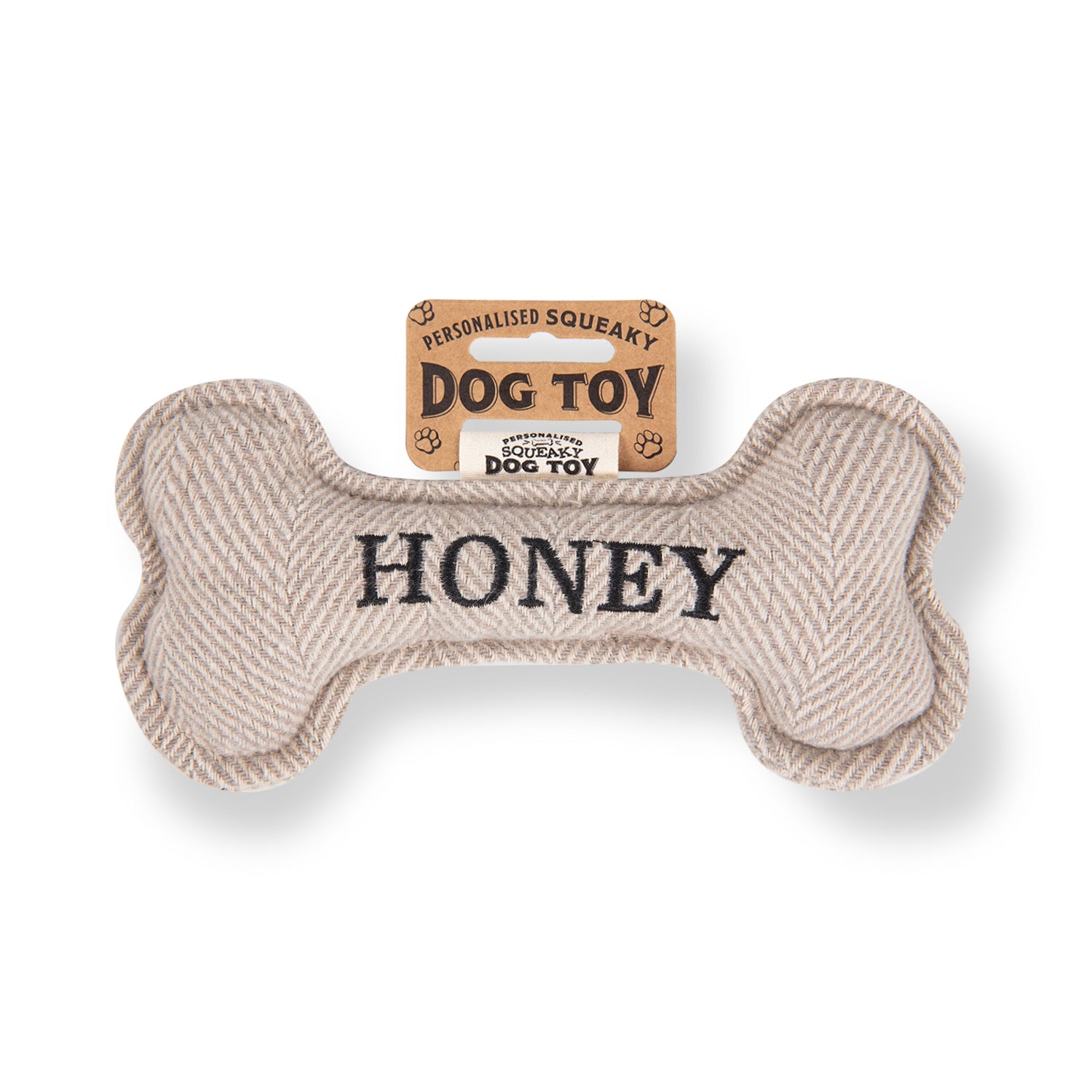 Personalised Squeaky Dog Toy