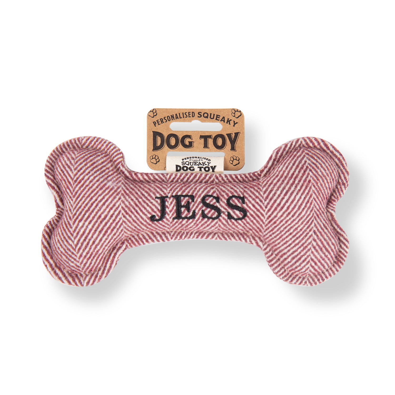 Personalised Squeaky Dog Toy