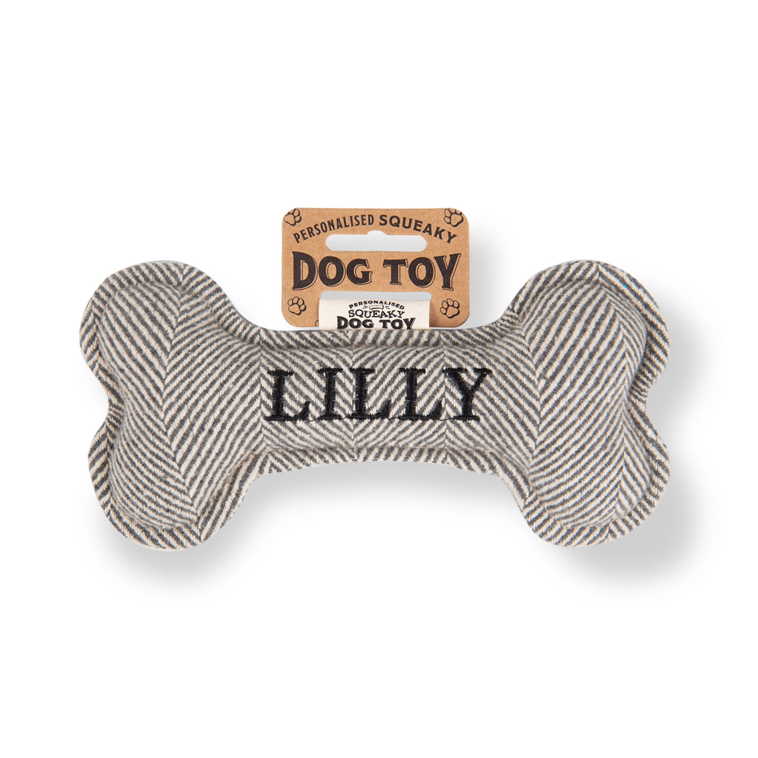 Personalised Squeaky Dog Toy