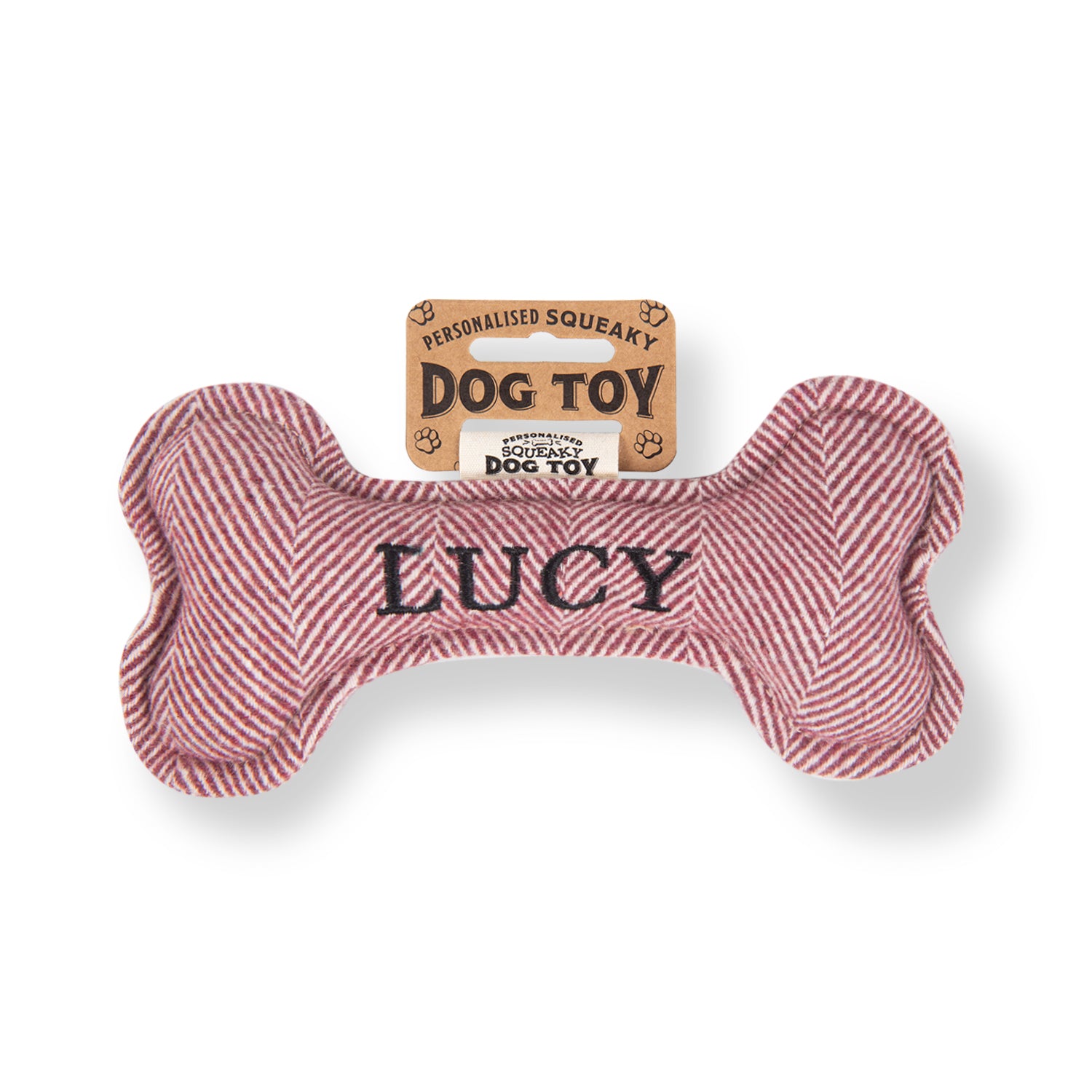 Personalised Squeaky Dog Toy