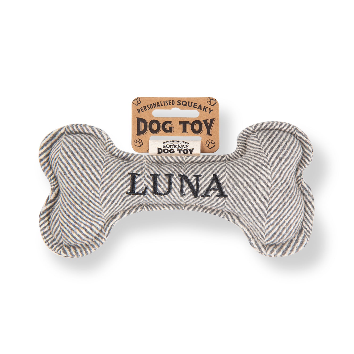 Personalised Squeaky Dog Toy