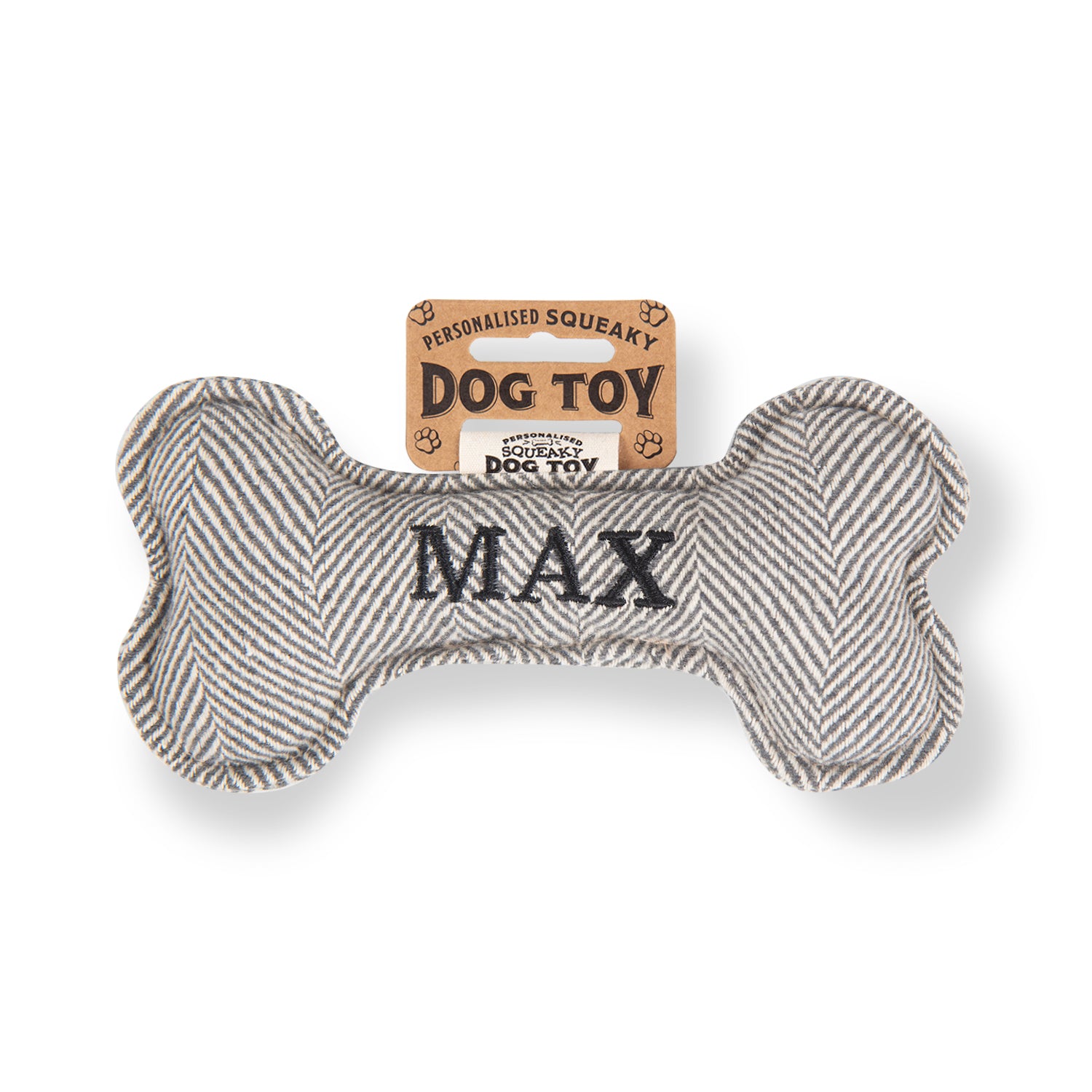 Personalised Squeaky Dog Toy