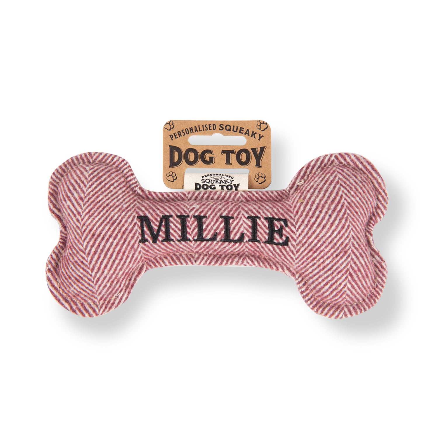 Personalised Squeaky Dog Toy