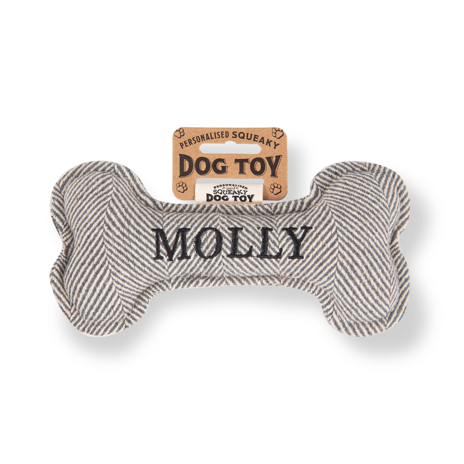 Personalised Squeaky Dog Toy