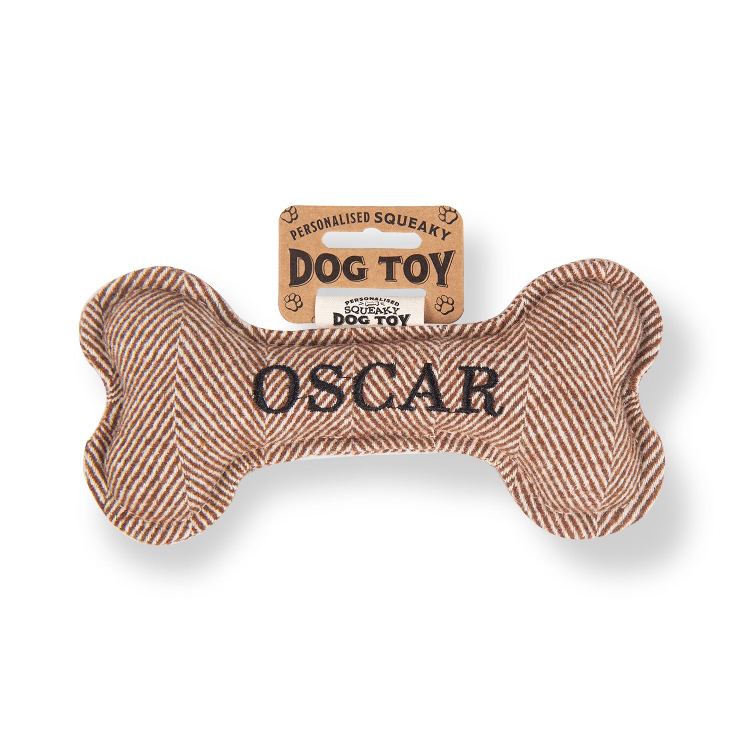 Personalised Squeaky Dog Toy