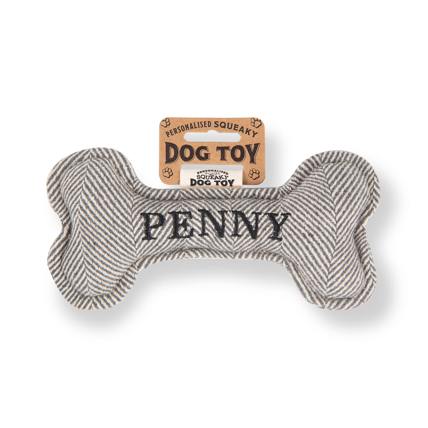 Personalised Squeaky Dog Toy