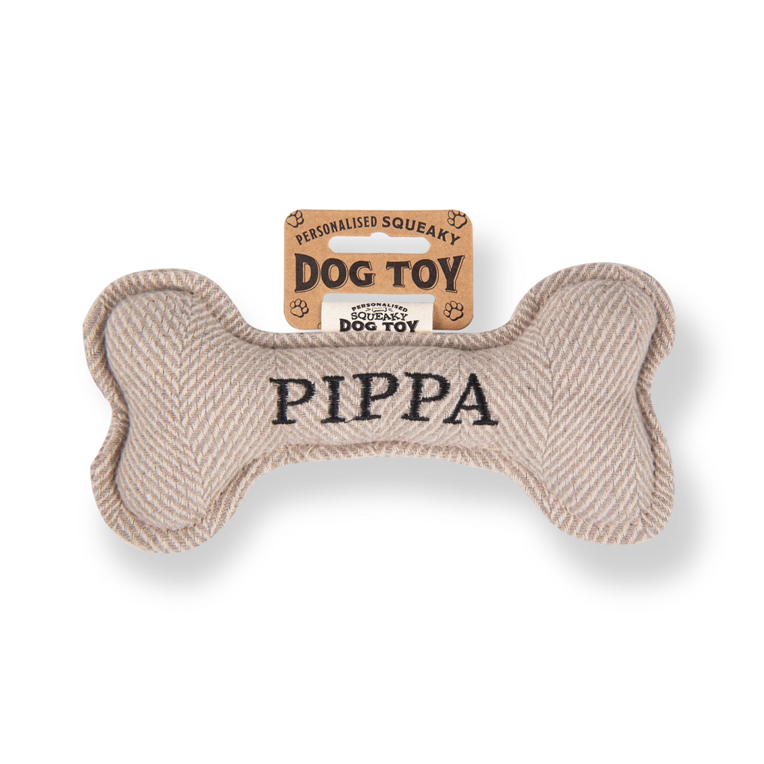 Personalised Squeaky Dog Toy