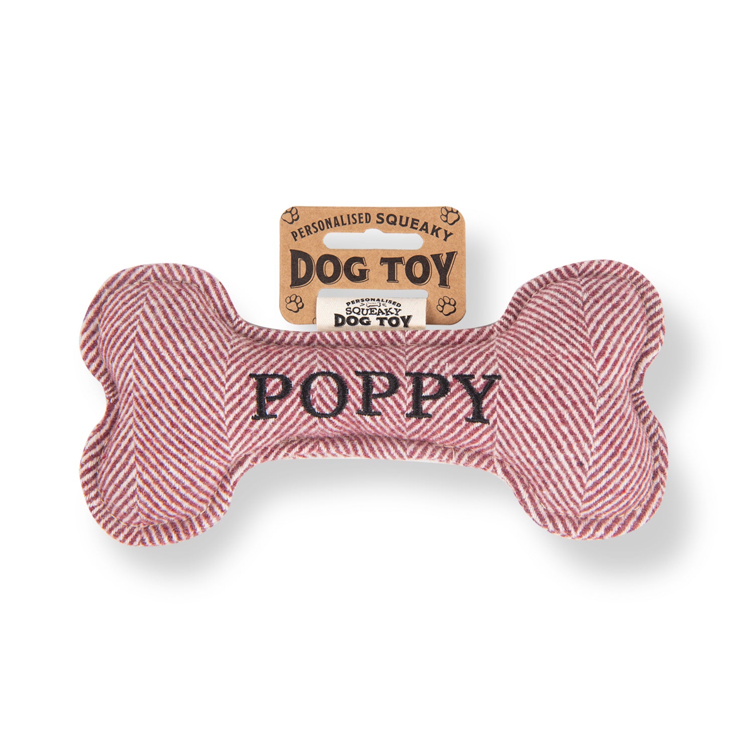 Personalised Squeaky Dog Toy