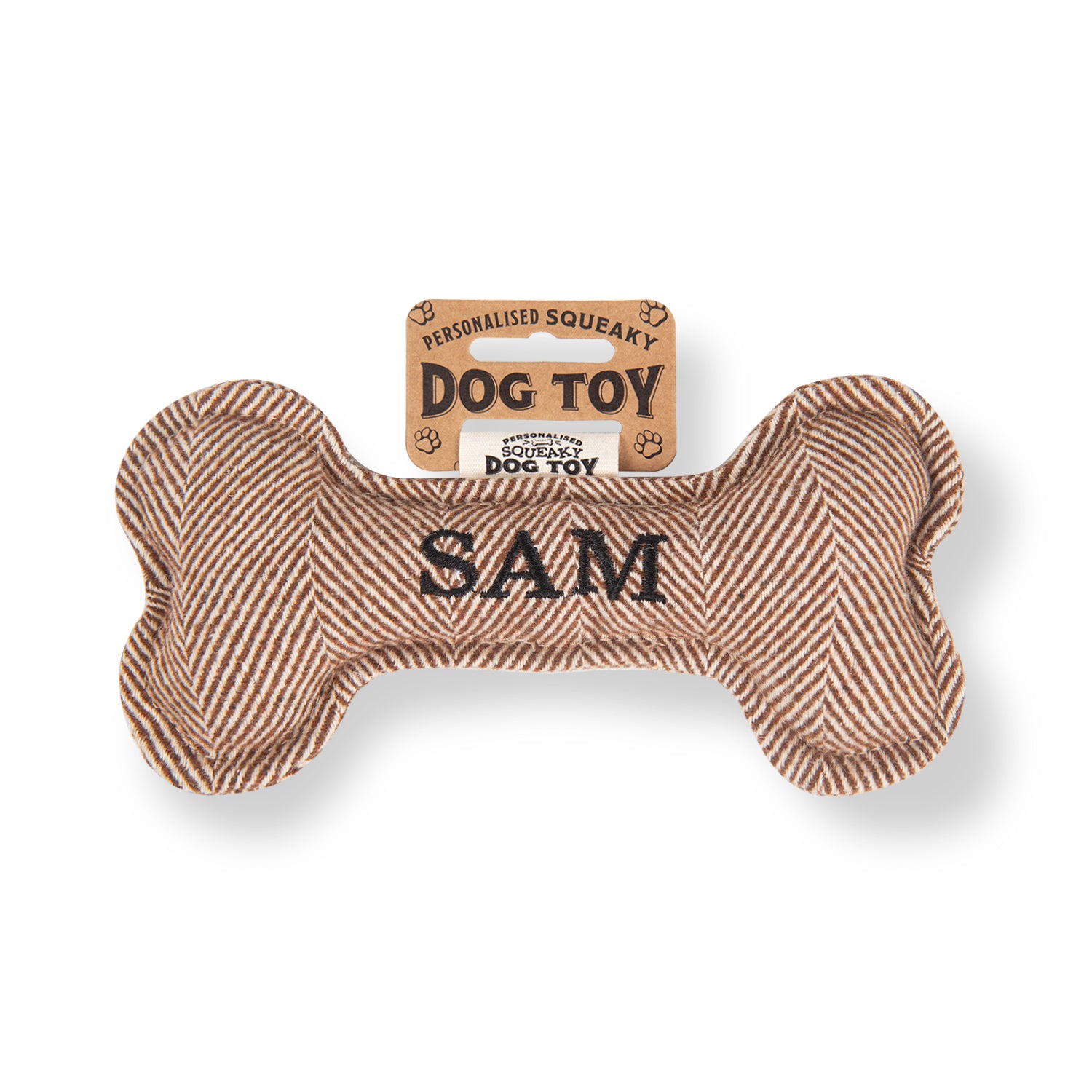 Personalised Squeaky Dog Toy