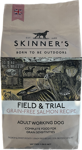 Field & Trial Grain Free Salmon and Sweet Potato (Skinner's)