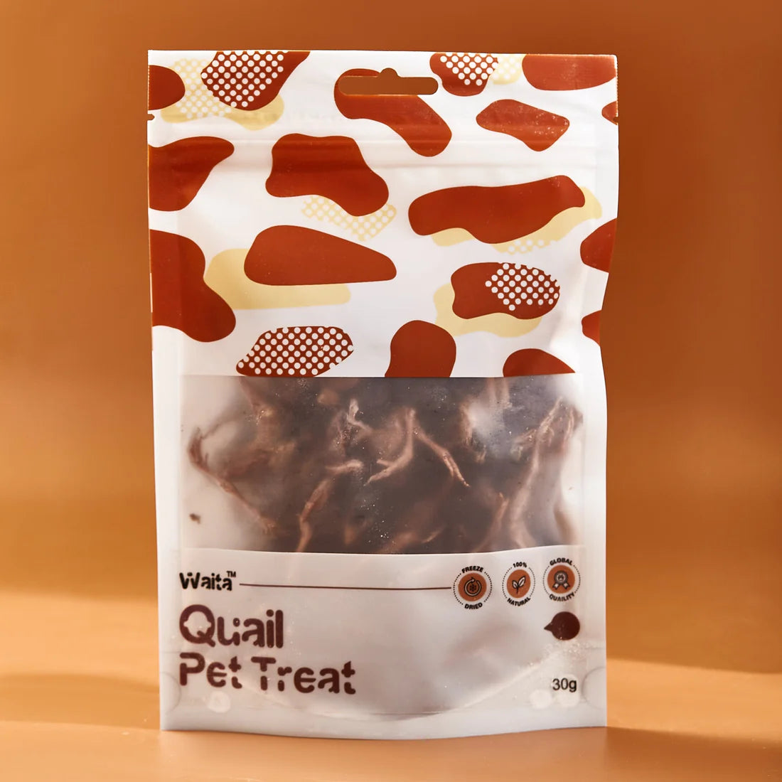 Freeze Dried Quail 30g (Waita Pet)