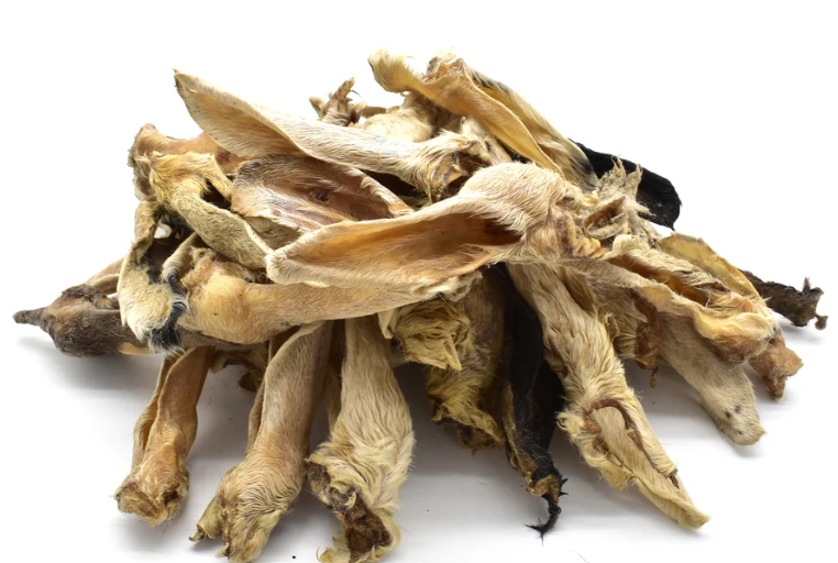 Air dried Lamb Ears with Hair (Snowpaw)