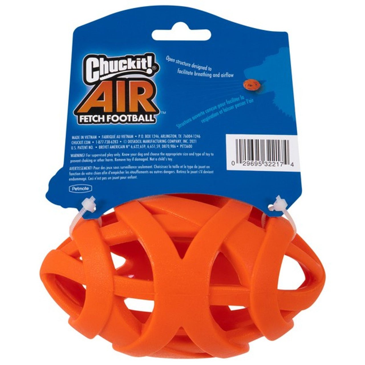 Air Fetch Football (Chuckit!) - SnowPaw Store - Chuck it! - Dog Toys