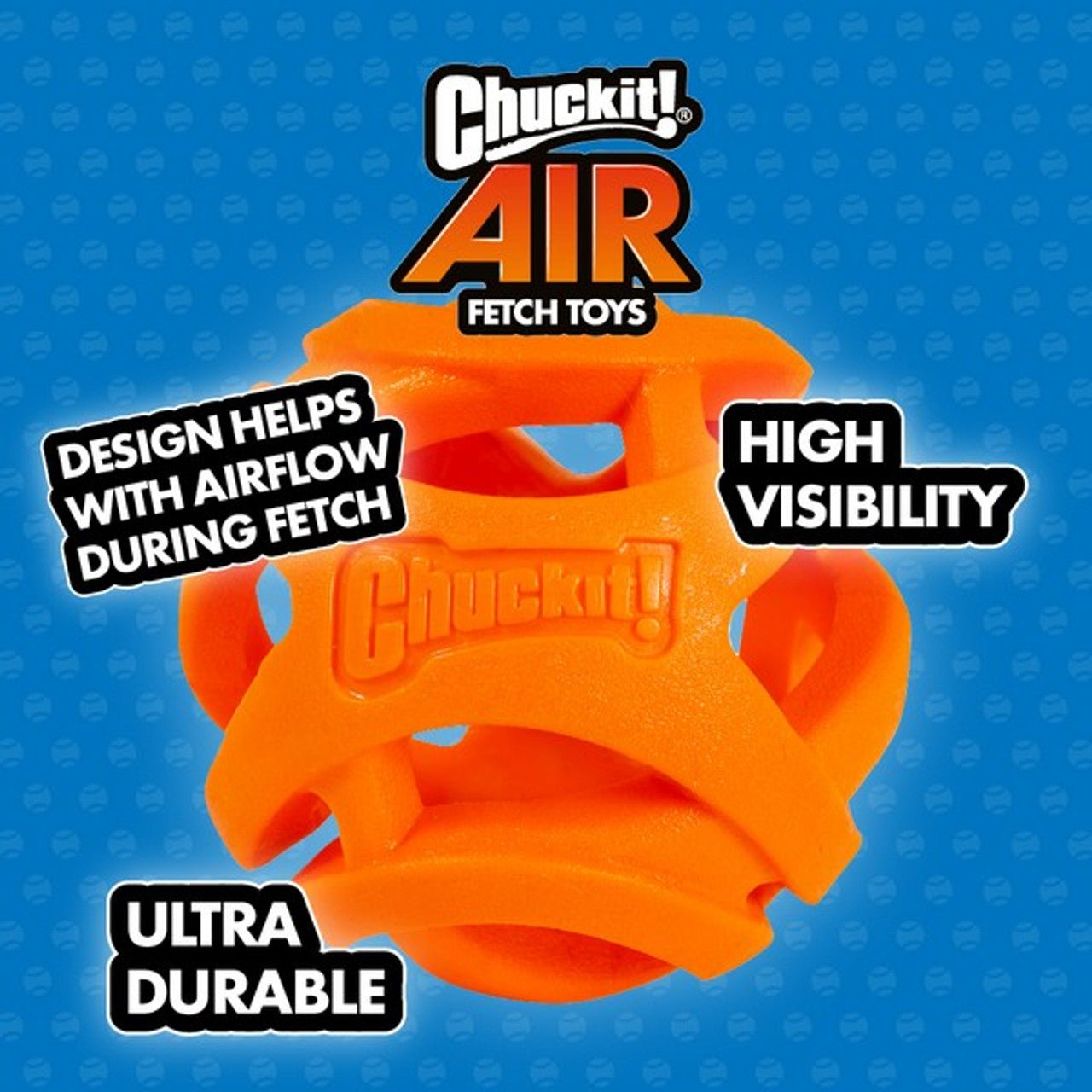 Air Fetch Football (Chuckit!) - SnowPaw Store - Chuck it! - Dog Toys