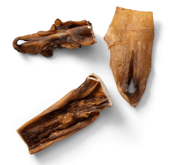 Beef Head Skin with or without fur (NAW) - SnowPaw Store - NAW - Dog Treats
