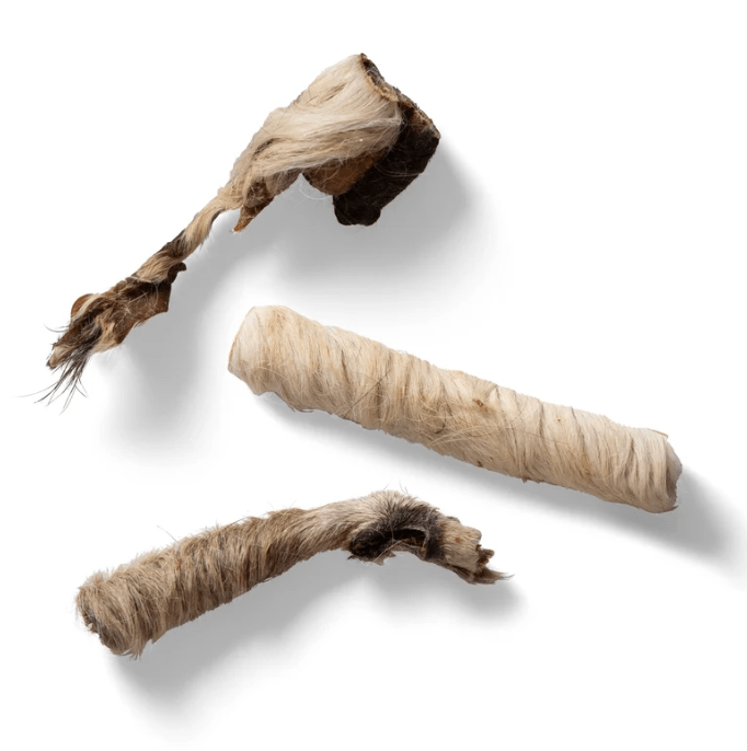 Beef Head Skin with or without fur (NAW) - SnowPaw Store - NAW - Dog Treats