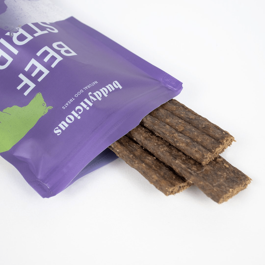 Beef Strips 5 Pack (Buddylicious) - SnowPaw Store - Buddylicious - Dog Food