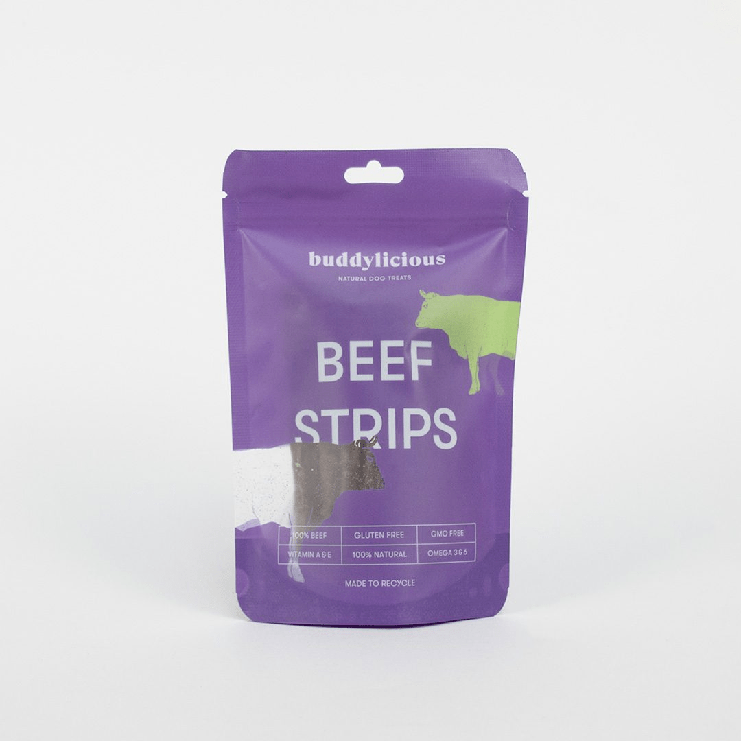 Beef Strips 5 Pack (Buddylicious) - SnowPaw Store - Buddylicious - Dog Food