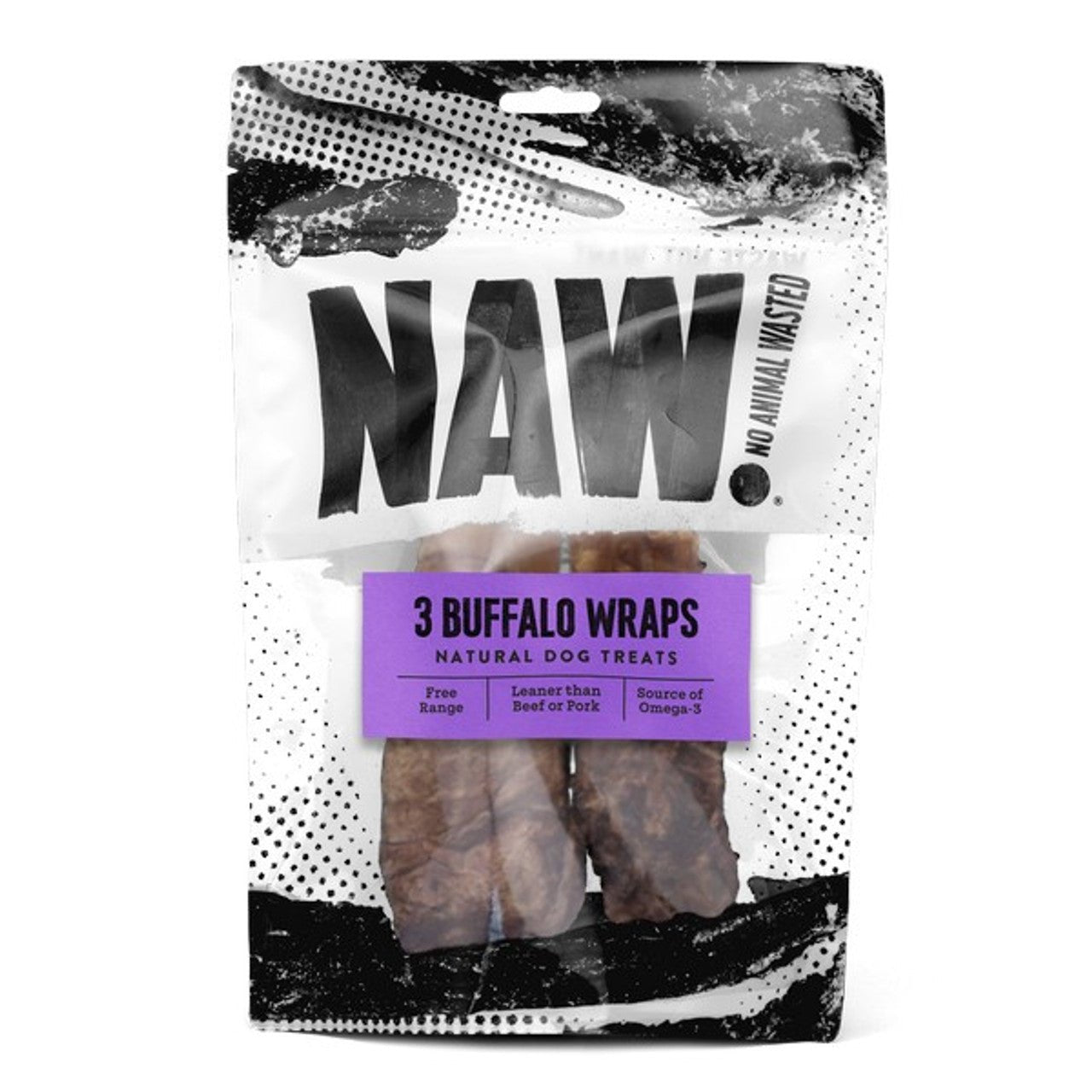 Buffalo Wraps 3pk (NAW) - SnowPaw Store - NAW - Dog Treats