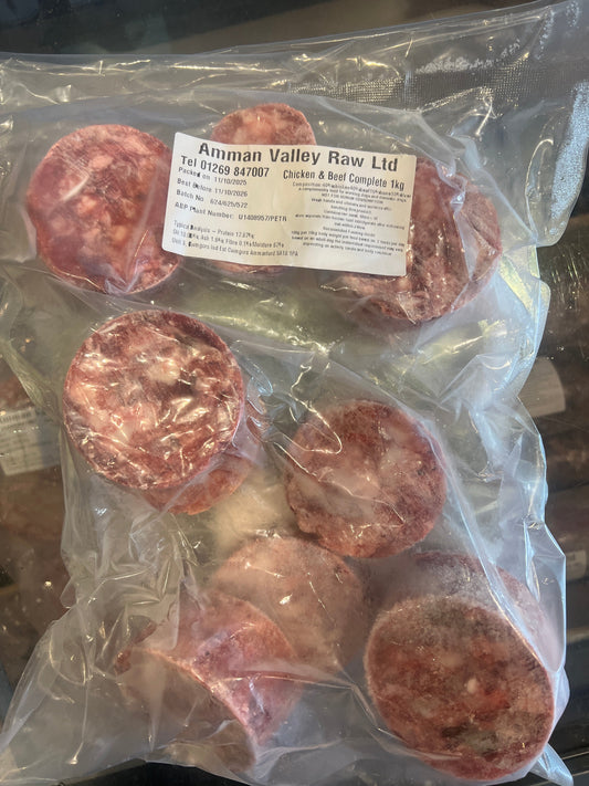 Chicken & Beef Complete 80 | 10 | 10 (Snowpaw Raw) - SnowPaw Store - SnowPaw Store - Dog Food