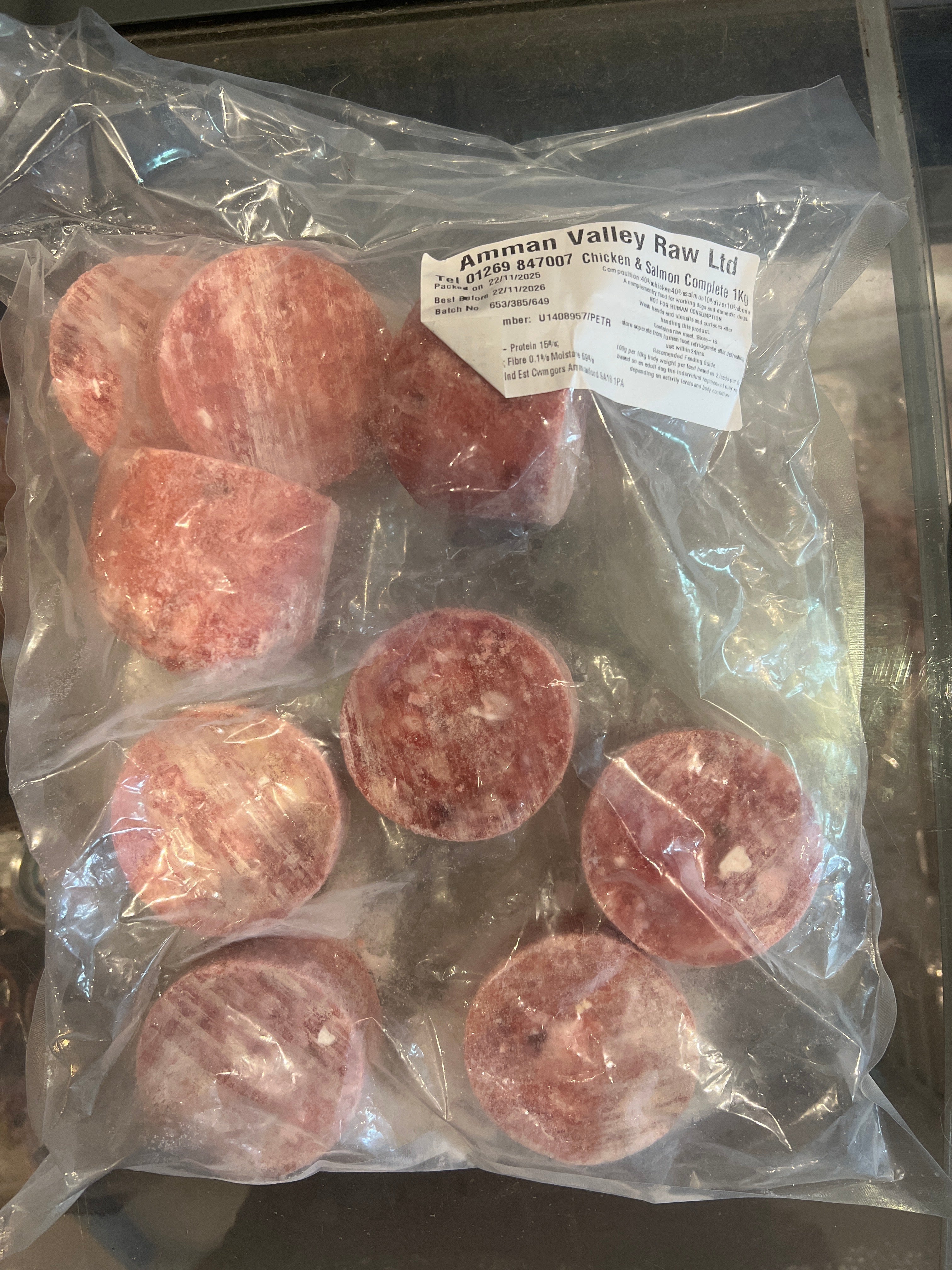 Chicken & Salmon Complete 80 | 10 | 10 (Snowpaw Raw) - SnowPaw Store - SnowPaw Store - Dog Food