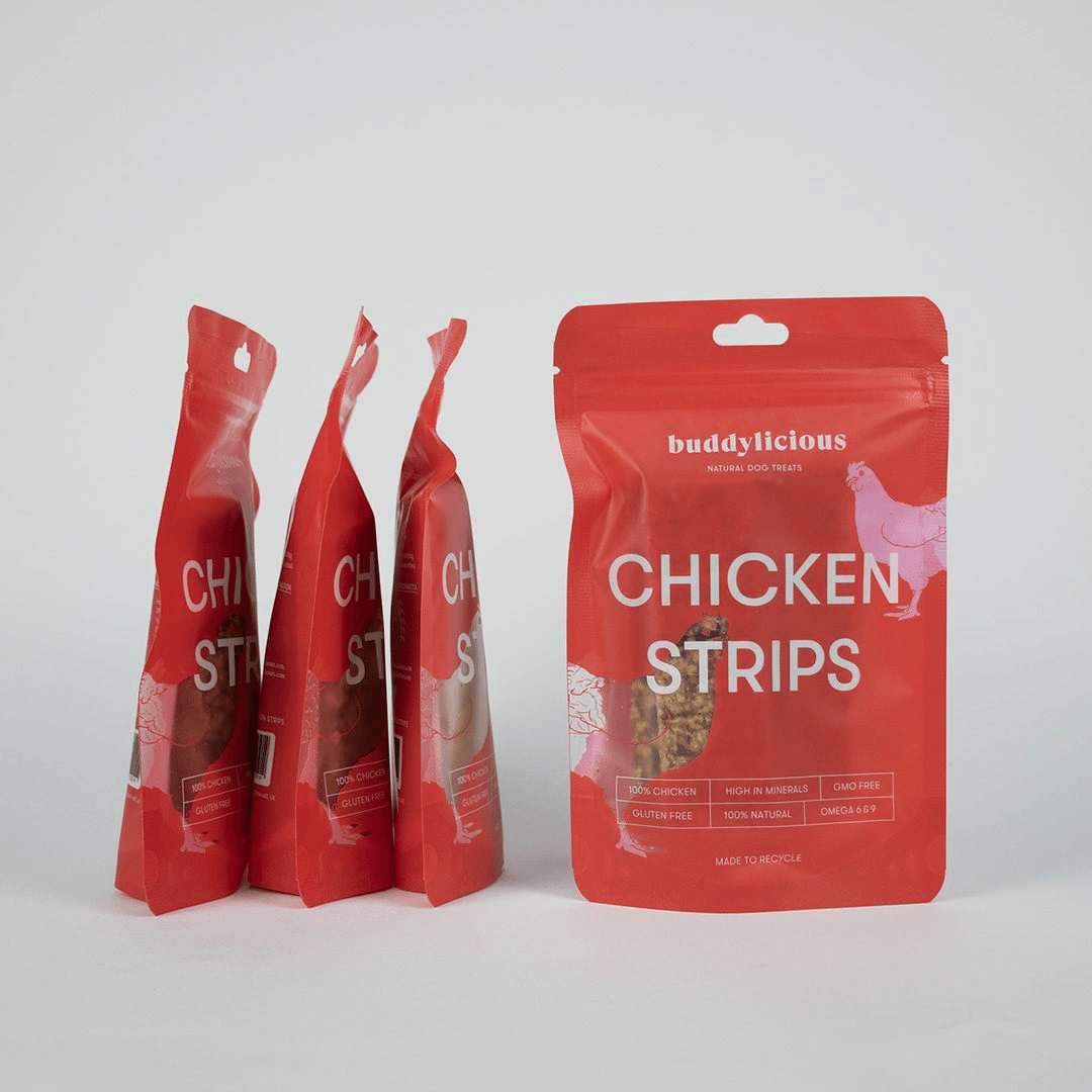 Chicken Strips 5 pack (Buddylicious) - SnowPaw Store - Buddylicious - Dog Food