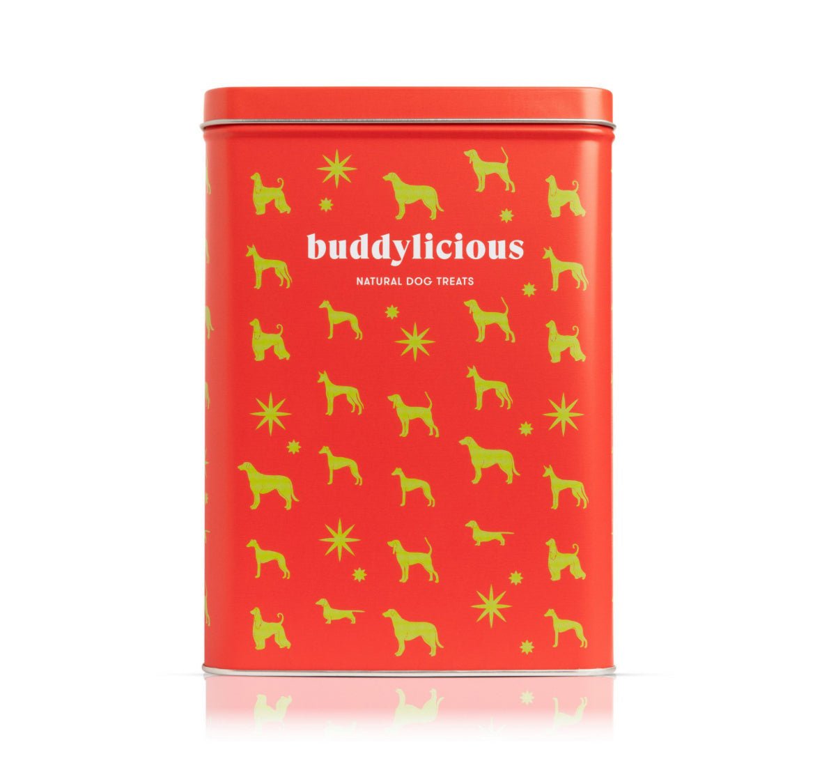 Christmas Treat Gift Tin (Buddylicious) - SnowPaw Store - Buddylicious - Dog Food