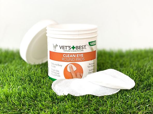 Clean Eye Pads 100pk (Vets Best) - SnowPaw Store - Vet's Best - Food & Health