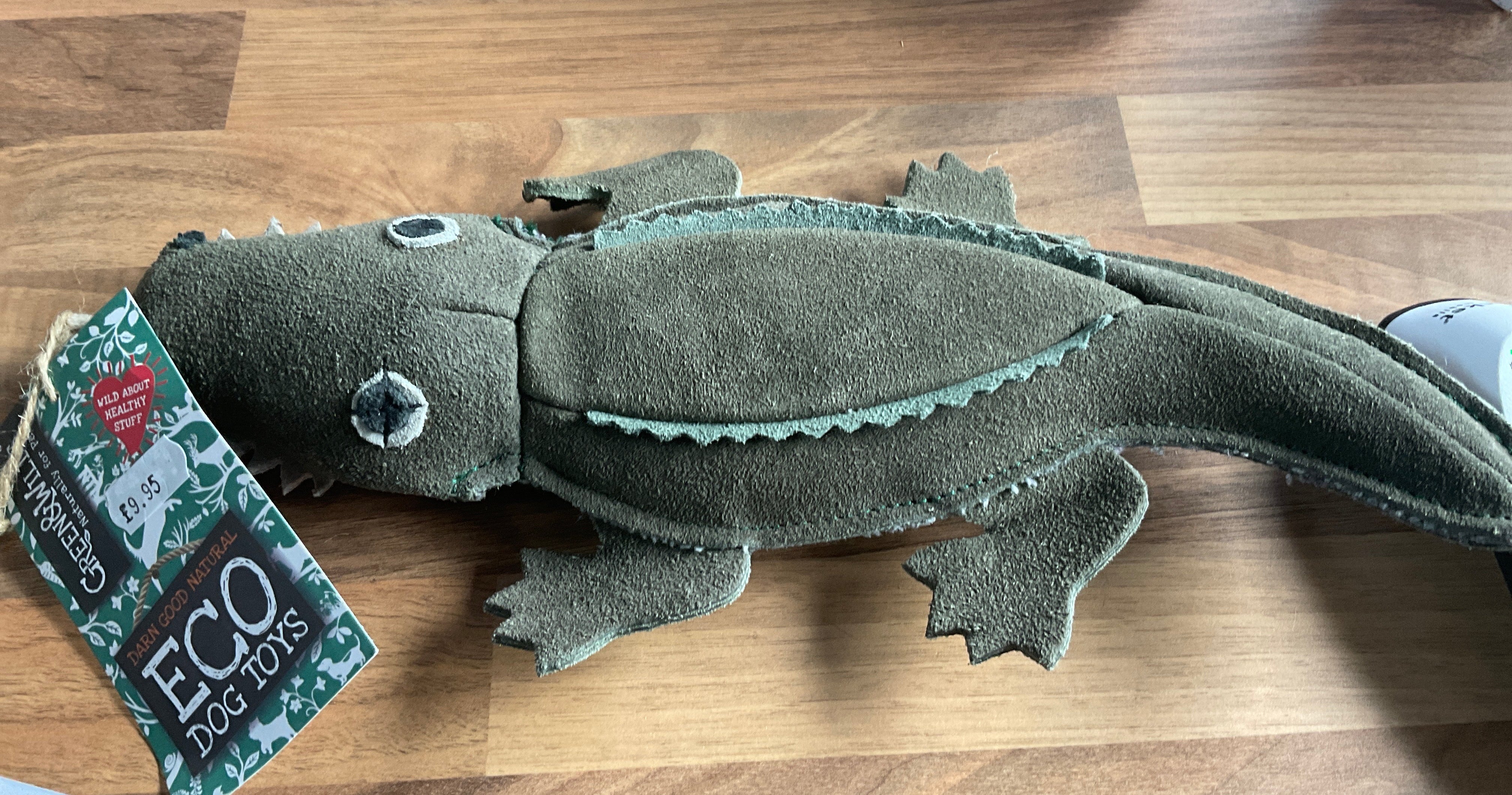 Colin the Crocodile(Green & Wilds) - SnowPaw Store - Green & Wilds - Dog Toys