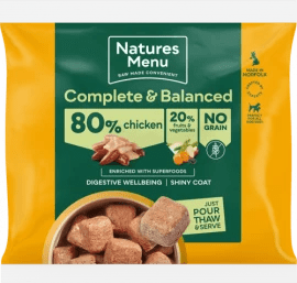 Complete and Balanced Raw 80/20 Nuggets 1KG (Natures Menu) - SnowPaw Store - Nature's Menu - Dog Food