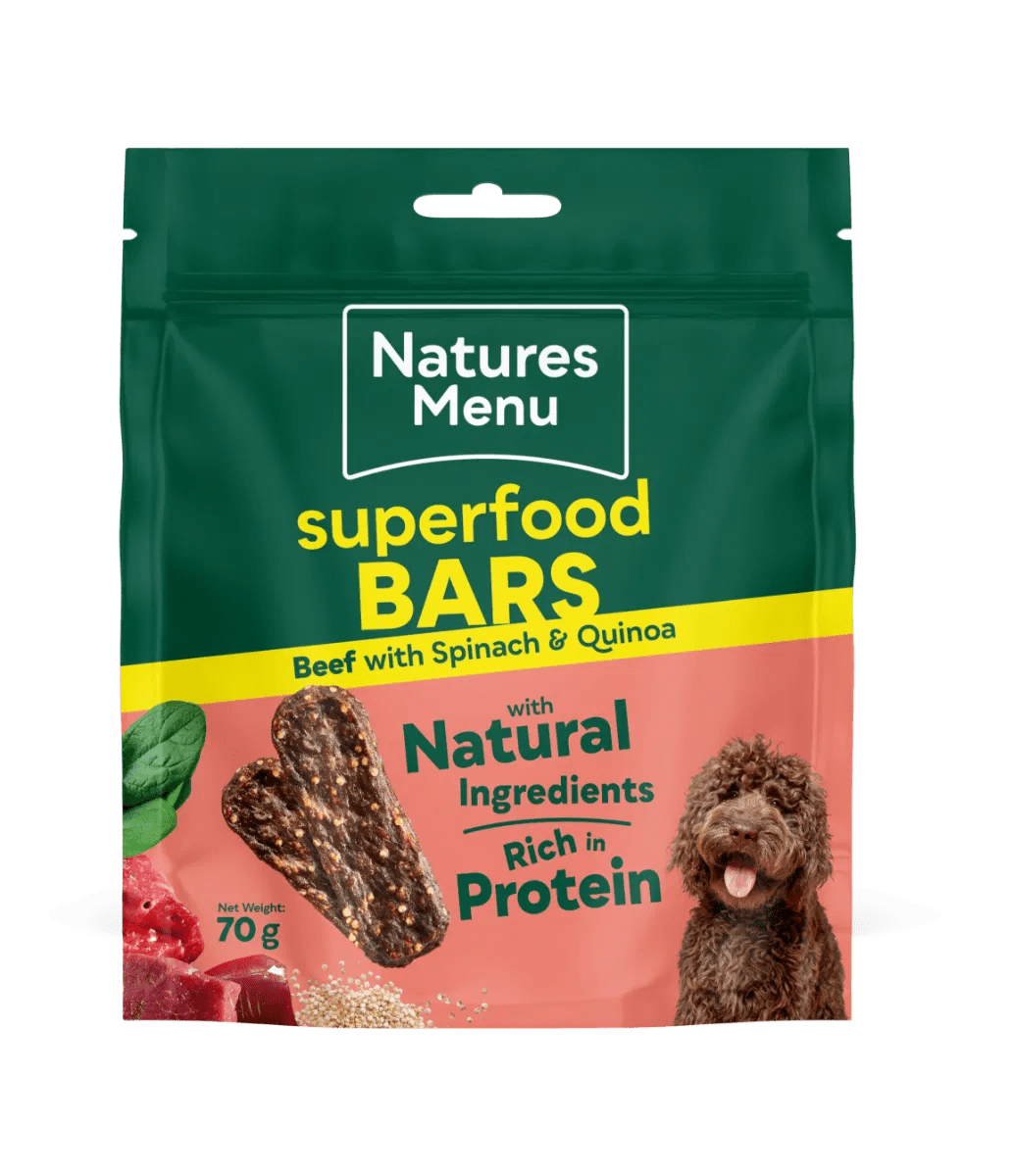Country Hunter Superfood Bars (Nature’s Menu) - SnowPaw Store - Nature's Menu - Dog Treats