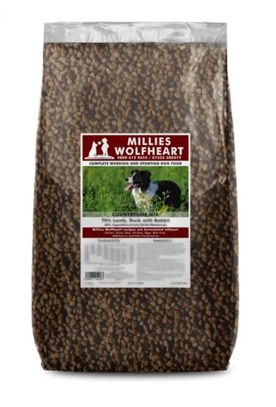 Countryside Mix Dry Dog Food (Millies Wolfheart) - SnowPaw Store - Millies Wolfheart - Dog Food