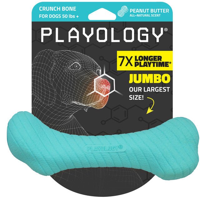 Crunchy Femur Dog Toy (Playology) - SnowPaw Store - Playology - Dog Toys
