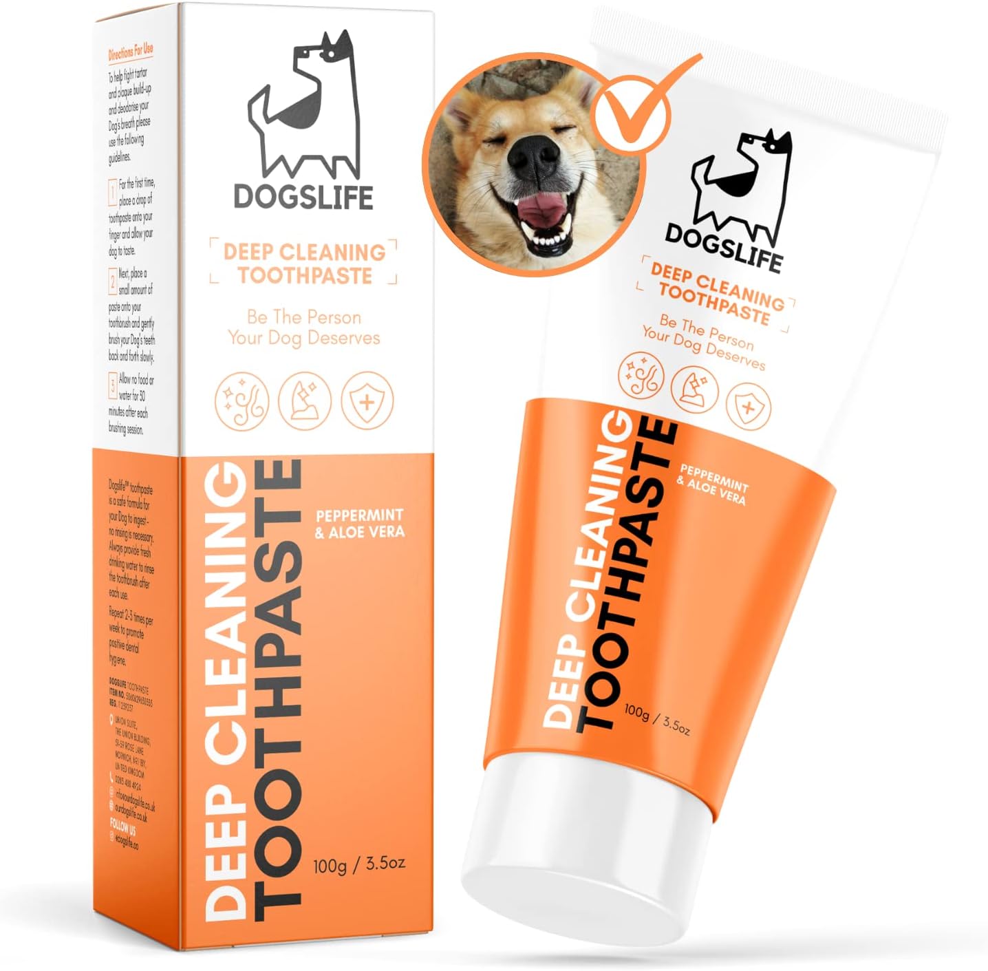 Deep Cleansing toothpaste - 90g / 3.17oz ( Our Dogs Life) - SnowPaw Store - Dogslife - Food & Health