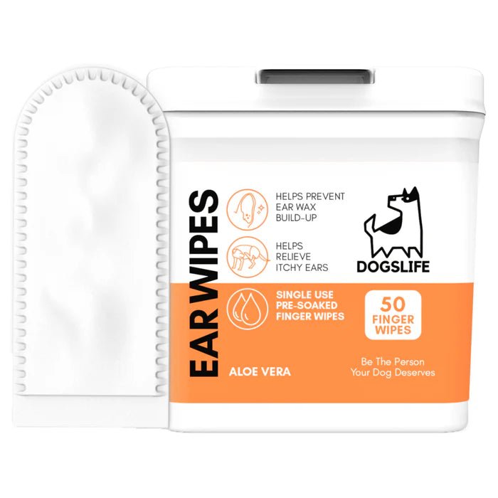 Dog Ear Wipes (Dogslife) - SnowPaw Store - Dogslife - Food & Health
